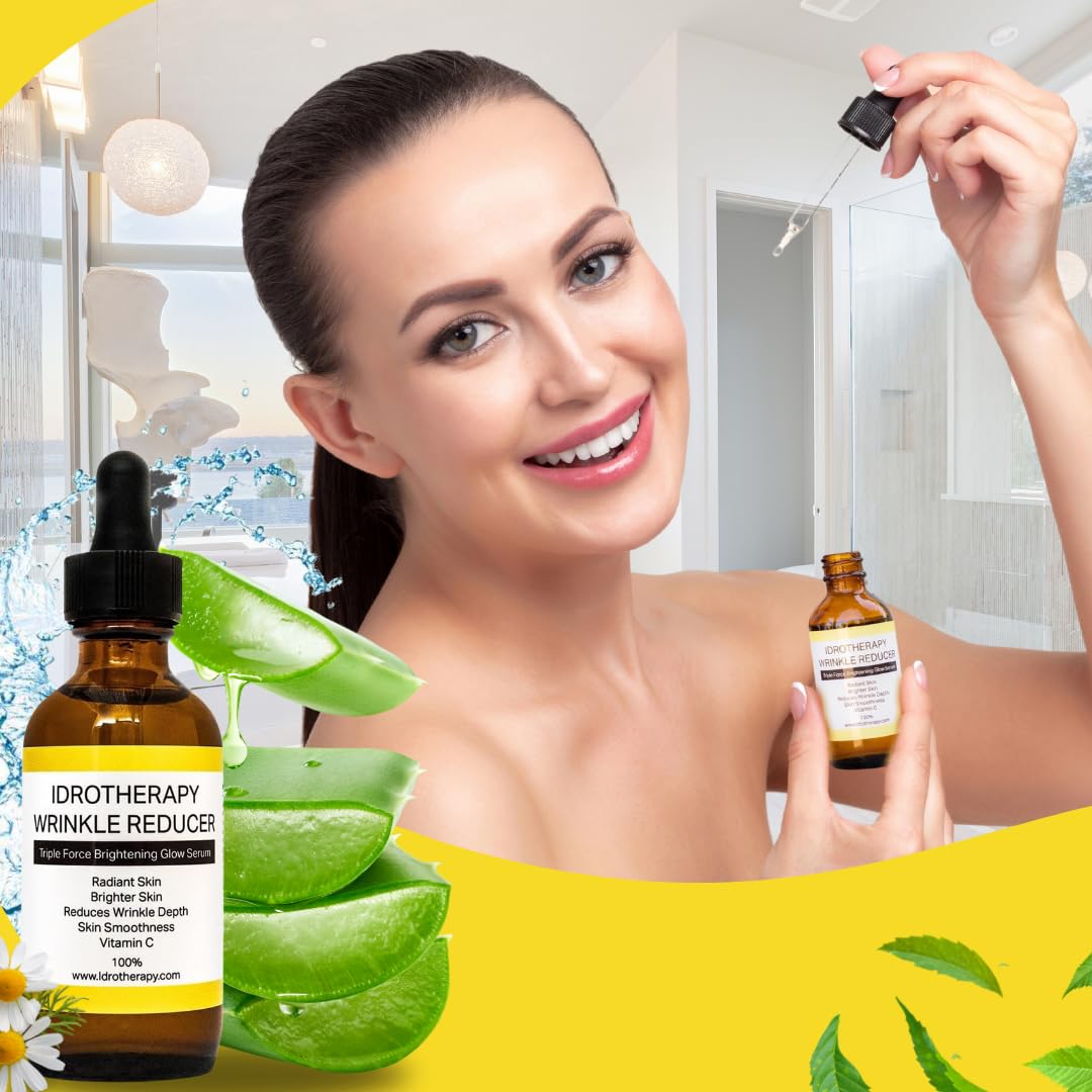 Idrotherapy Triple Force Brightening Glow Serum Beauty & Personal Care Idrotherapy