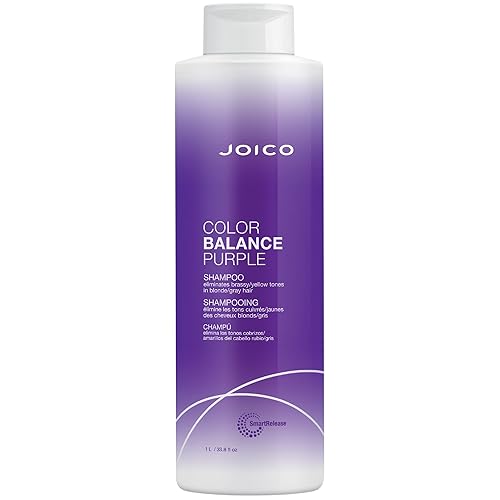 Joico Color Balance Purple Shampoo for Cool Blonde and Gray Hair | 33.8 Fl Oz Beauty & Personal Care Joico