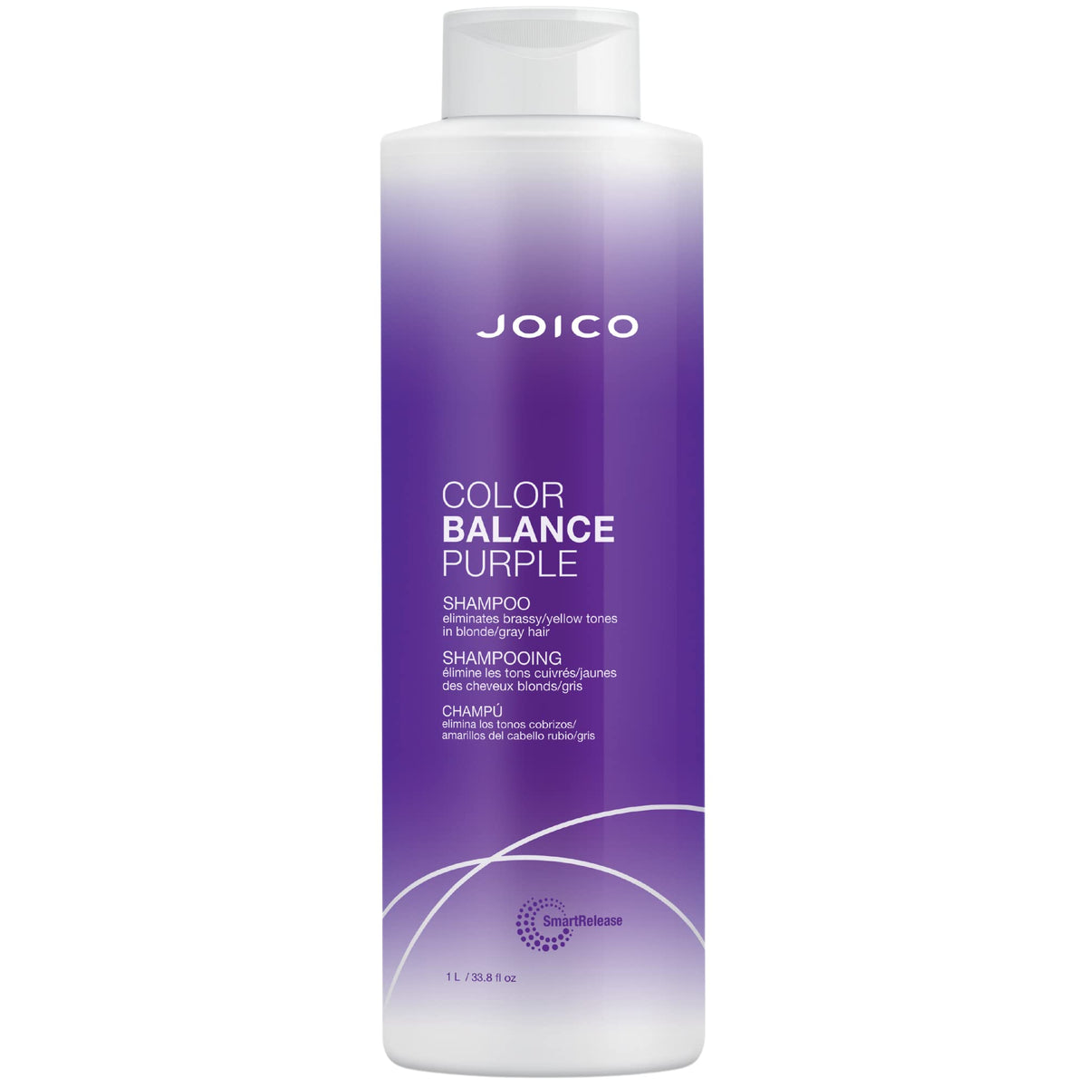 Joico Color Balance Purple Shampoo for Cool Blonde and Gray Hair | 33.8 Fl Oz Beauty & Personal Care Joico