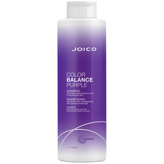 Joico Color Balance Purple Shampoo for Cool Blonde and Gray Hair | 33.8 Fl Oz Beauty & Personal Care Joico
