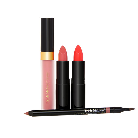 Trish McEvoy Gorgeous Lip Quad, 4 Piece Set Beauty & Personal Care Trish McEvoy