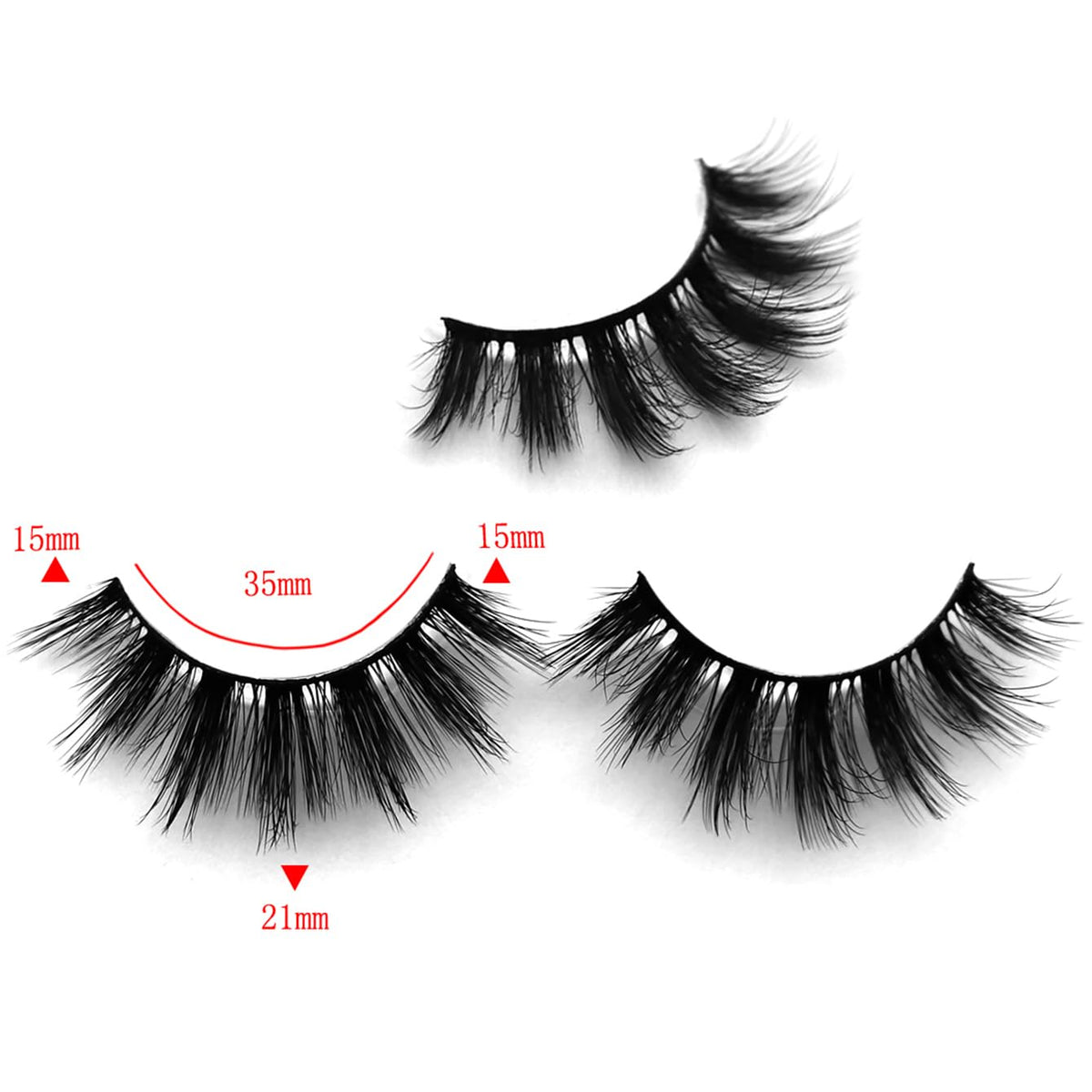 beautykaisen 8Pair 3D False Eyelashes Fluffy Natural Look PACK Volume Fluffy Natural Faux Mink Lashes(3D999 DRAK PINK) Beauty & Personal Care beautykaisen