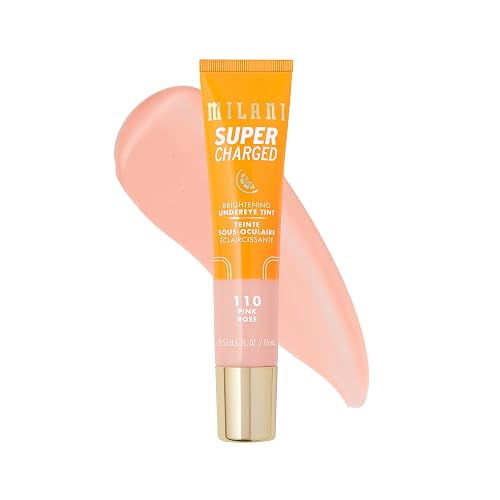 Milani Supercharged Brightening Undereye Tint 110 Pink Skin Foundation Concealer Beauty & Personal Care Milani