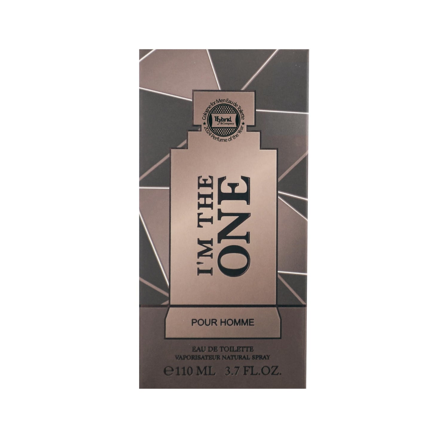 Hybrid & Company I'm The One Pour Homme For Men Eau De Parfum Vaporisateur Natural Spray 3.4 Fl Oz Beauty & Personal Care Hybrid & Company