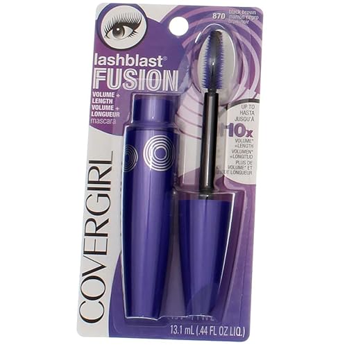 CoverGirl Lashblast Fusion Mascara - Black Brown (870) - 2 pk Beauty & Personal Care COVERGIRL