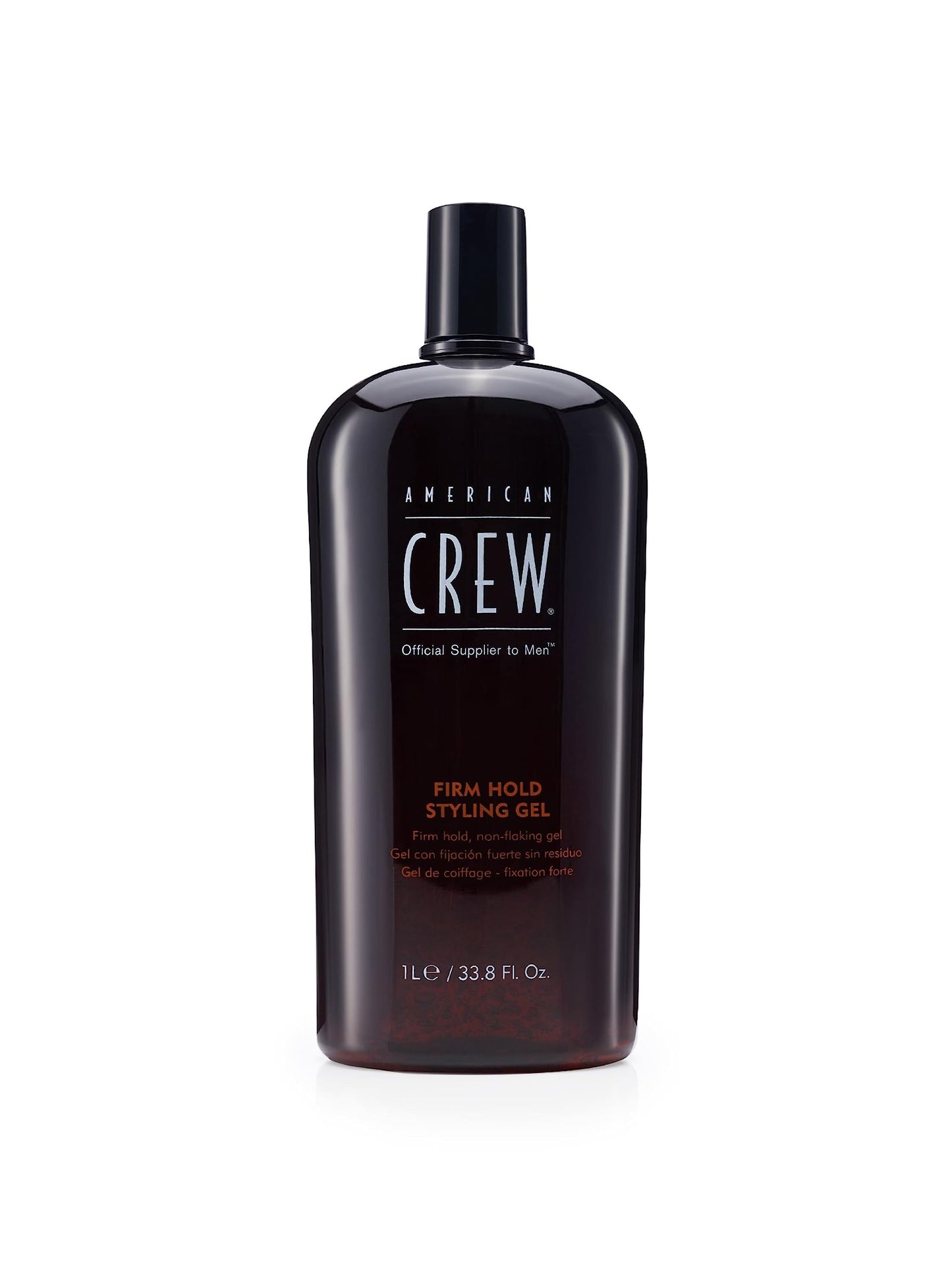 American Crew Men's Hair Styling Gel, Firm Hold, Non-Flaking, Gift for Him, 33.8 fl oz Beauty & Personal Care AMERICAN CREW
