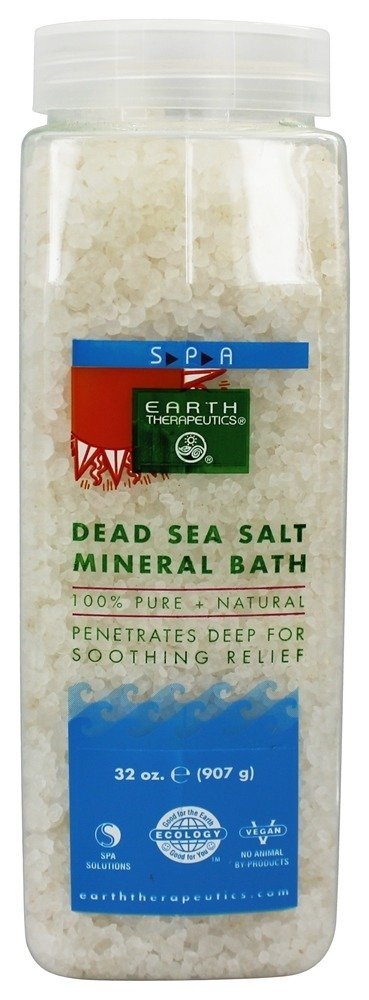 Earth Therapeutics Spa Dead Sea Salt Mineral Bath, 32 oz (907 g) (Pack of 2) Beauty and Personal Care Earth Therapeutics