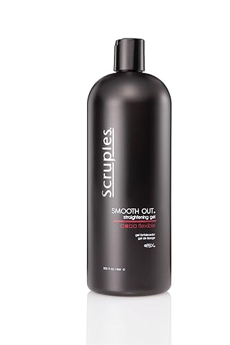 Scruples Smooth Out Hair Straightening Gel - 33.8 Fl Oz - Shine Enhancing & Smoothing Frizz Control Styling Solution for Women and Men with All Hair Beauty & Personal Care Scruples