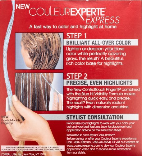 L'Oreal Paris Couleur Experte 2-Step Home Hair Color and Highlights Kit, Toasted Coconut Beauty & Personal Care L'Oreal Paris