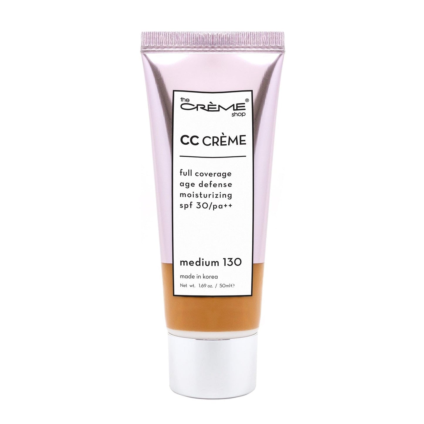 The Creme Shop Color-Adapting Makeup Infused with Kokum Butter, Grapeseed Oil, Cica, Vitamin C, and Aloe Leaf Extract - Full Coverage, Hydrating, SPF Beauty & Personal Care The Crème Shop
