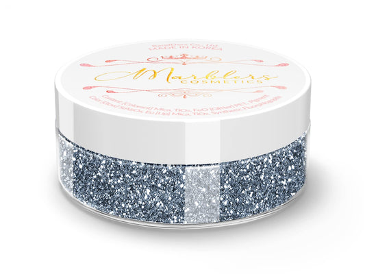 MARBLERS Twinkle Face & Body Glitter [Graphite Gray] 0.18oz (5g) | Fine | Non-Toxic | Vegan | Cruelty-Free | Festival, Rave & Party Makeup | Eye Beauty & Personal Care MARBLERS