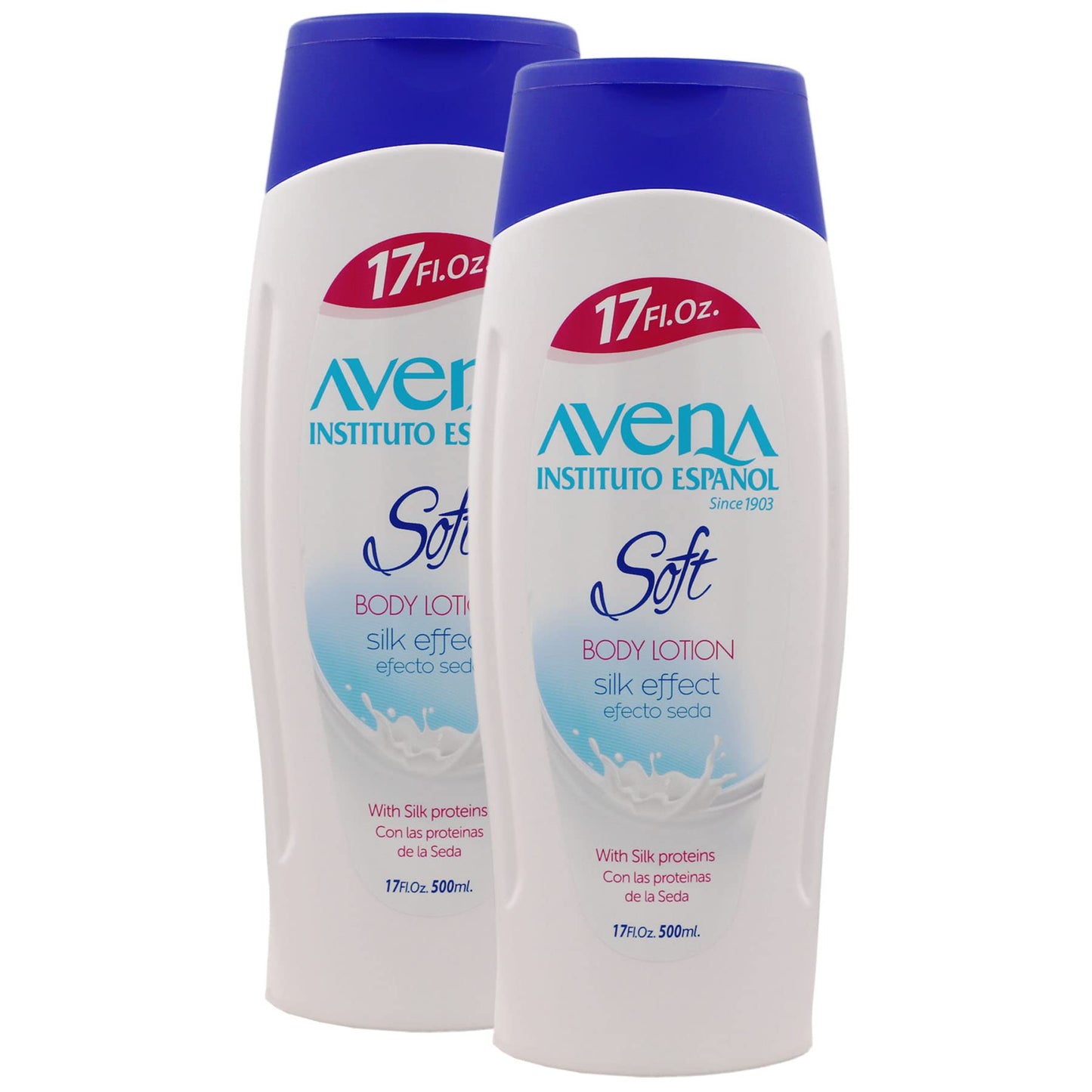 Avena Instituto Espanol Body Lotion Soft, Moisturizer, Softens and Smoothens your Skin, 2-Pack of 17 Fl Oz, 2 Bottles Beauty & Personal Care Avena Instituto Espanol