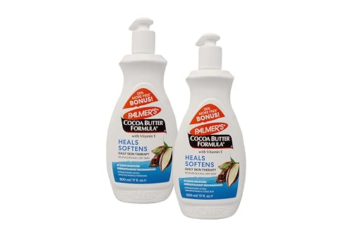 Palmers Cocoa Butter Lotion With Vitamin-E 17 Ounce Bonus (500ml) (Pack of 2) Beauty & Personal Care Palmer's