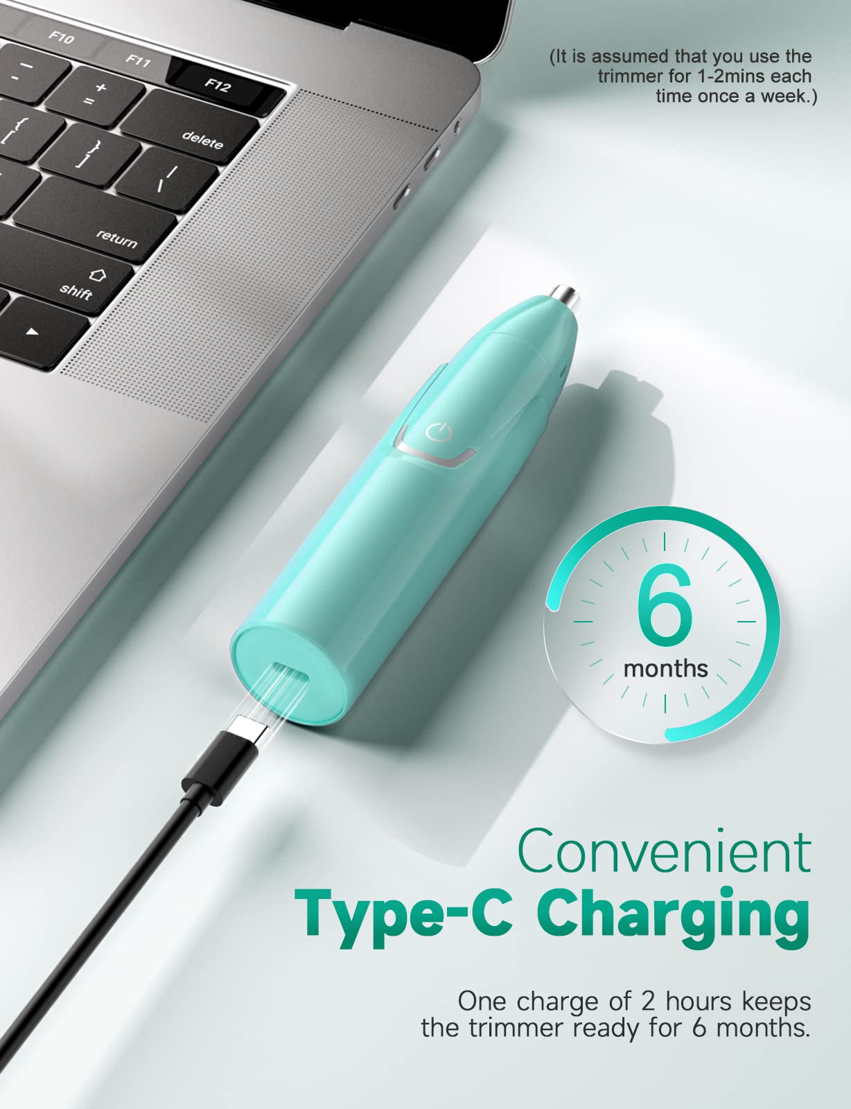 ZORAMI Rechargeable Ear and Nose Hair Trimmer - 2026 Professional Painless Eyebrow & Facial Hair Trimmer for Men Women, Powerful Motor and Dual-Edge Beauty and Personal Care ZORAMI