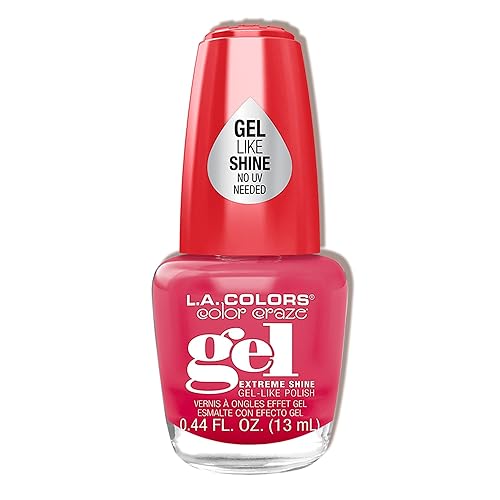 L.A. COLORS Color Craze Extreme Shine Gel Polish, What's Up CNP730 Beauty & Personal Care L.A. COLORS