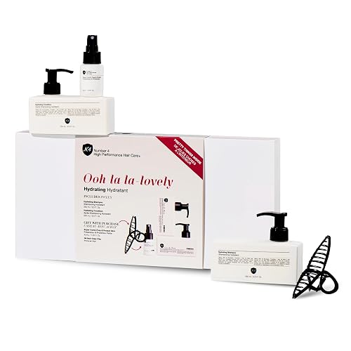Number 4 Hydrating Gift Set Moisture-Rich Shampoo, Conditioner & Styling Products for Dry or Damaged Hair - Sulfate-Free, Vegan, Color-Safe Hair Care Beauty & Personal Care Number 4