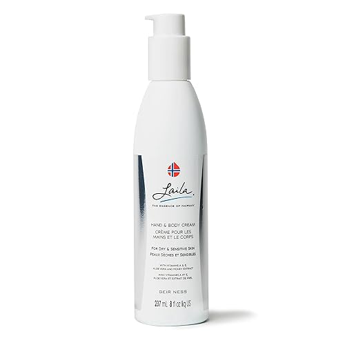 Geir Ness Laila Hand & Body Cream - Skin Moisturizing and Nourishing Formula for Soft and Smooth Hands - Vitamin A & E, Aloe Vera and Honey Extract Beauty & Personal Care Geir Ness
