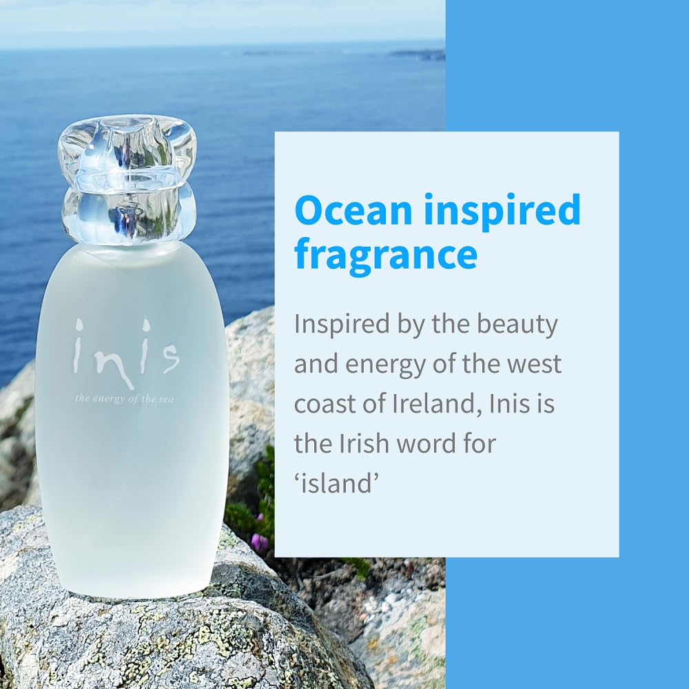 Inis the Energy of the Sea Cologne Spray - Unisex Perfume for Women and Men - Clean, Fresh, Ocean Cologne - 3.3 Fl Oz Beauty & Personal Care Inis the Energy of the Sea