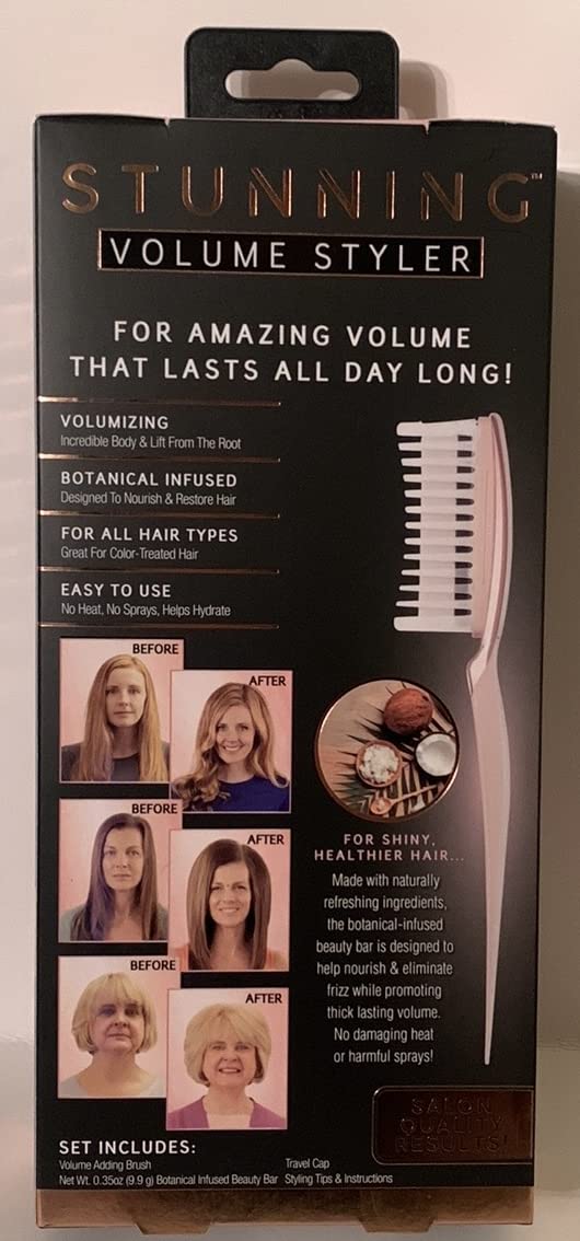 Ontel Stunning Volume Styler Volumizing Hair Brush