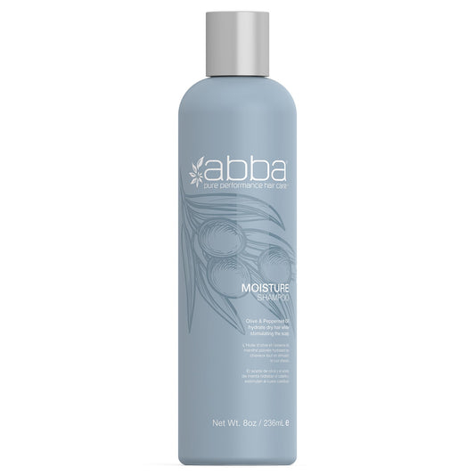 ABBA Moisture Shampoo, Olive & Peppermint Oil, 8 Fl Oz Beauty & Personal Care ABBA