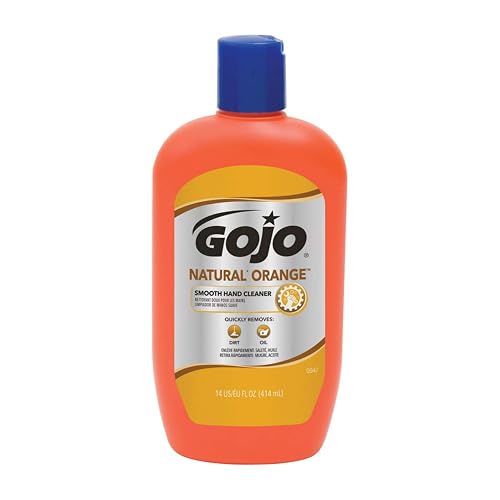 Gojo Natural Orange Smooth Hand Cleaners, Citrus, Squeeze Bottle, 14 oz Beauty & Personal Care Gojo
