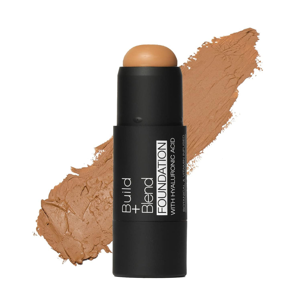 Palladio BUILD & BLEND Foundation Stick, Medium Coverage Buildable Contour Stick for Face, Ultra Blendable Creamy Formula for a Natural Shine Free Beauty & Personal Care Palladio