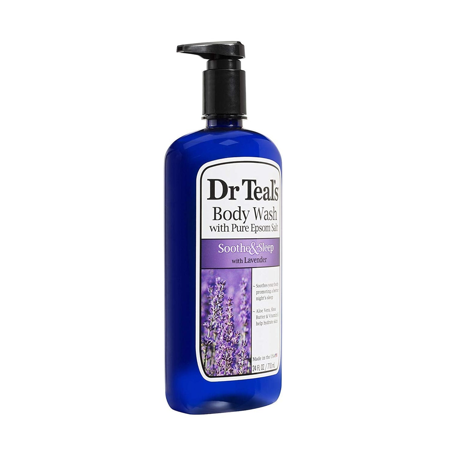 Dr Teal's Pure Epsom Salt Body Wash Soother & Moisturize With Lavender 24 Ounce Beauty & Personal Care Dr Teal's