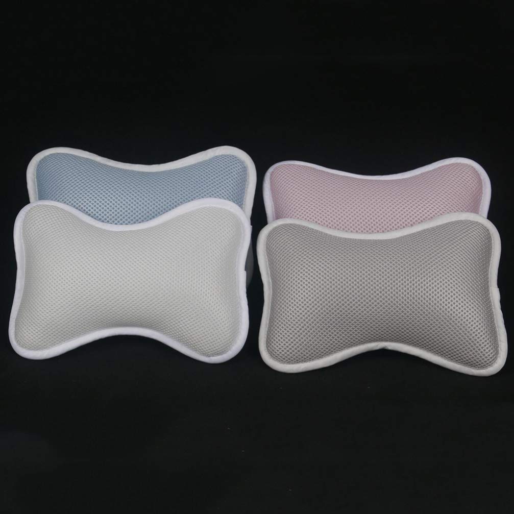 SUPVOX Bathtub Pillow with Non-Slip Suction Cups for Neck and Shoulder Support Fits Standard Oval and Straight Bathtubs Spa and Home Bath Cushion Beauty and Personal Care SUPVOX