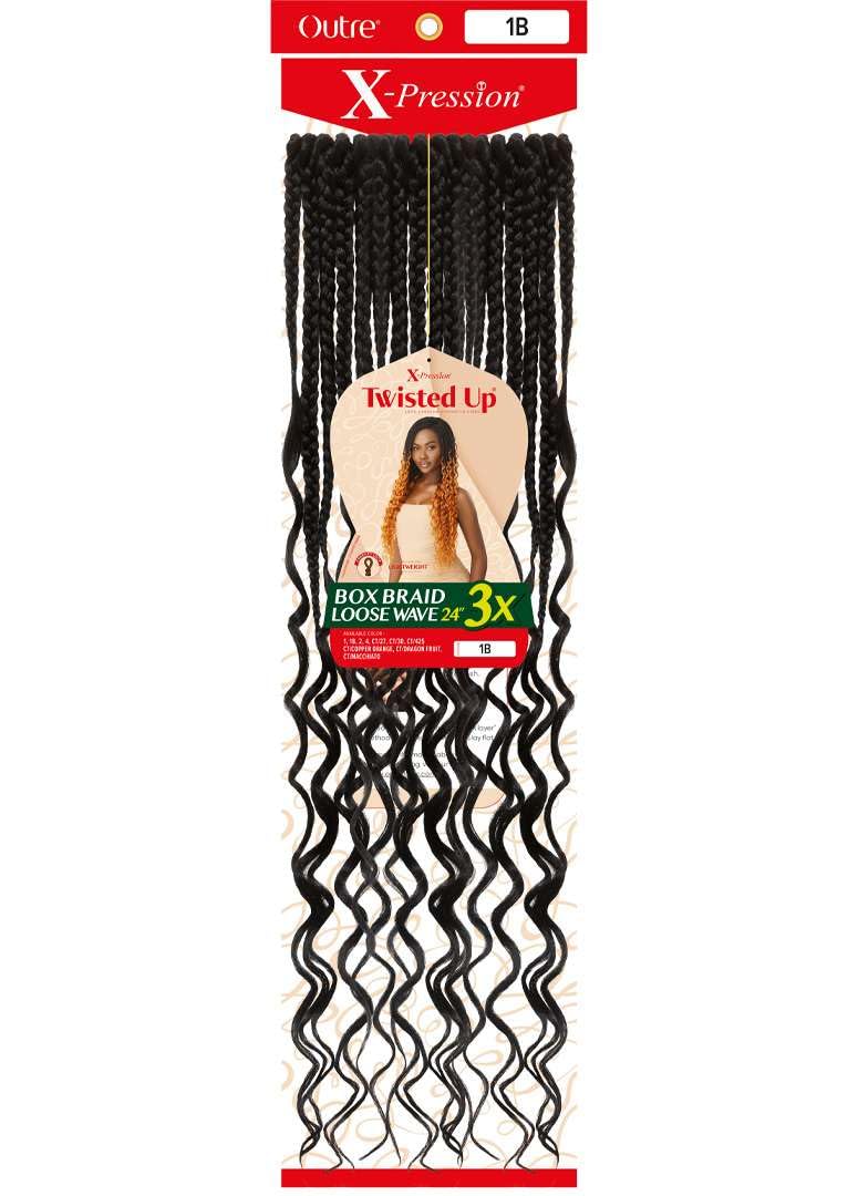 Outre X-Pression - Twisted Up - Box Braid Loose Wave 24" 3X (CT/425)