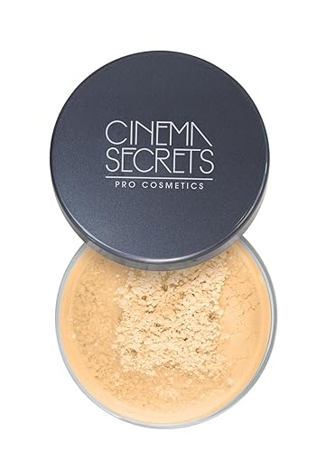 Cinema Secrets Ultralucent Setting Powder- Soft Custard. Talc-Free Loose Mineral Powder for All Skin Types, Oil Control, Shine-Free Finish Beauty & Personal Care CINEMA SECRETS