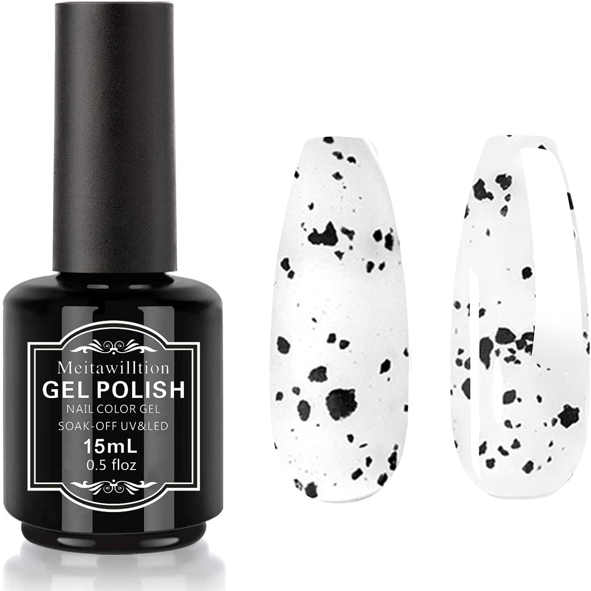 Meitawill Gel Nail Polish - 15ml Eggshell Gel Polish, Soak Off, Ideal For Salon & DIY Beauty & Personal Care Meitawilltion
