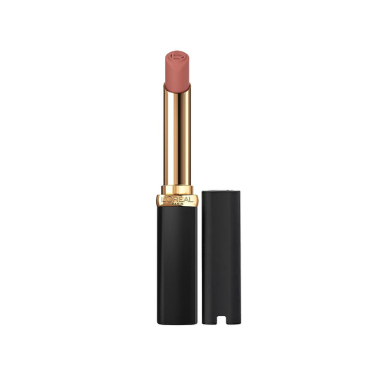 L'Oreal Paris Colour Riche Intense Volume Matte Lipstick, Lip Makeup Infused with Hyaluronic Acid for up to 16HR Wear, Le Nude Rebellious, 0.06 Oz Beauty & Personal Care L'Oreal Paris