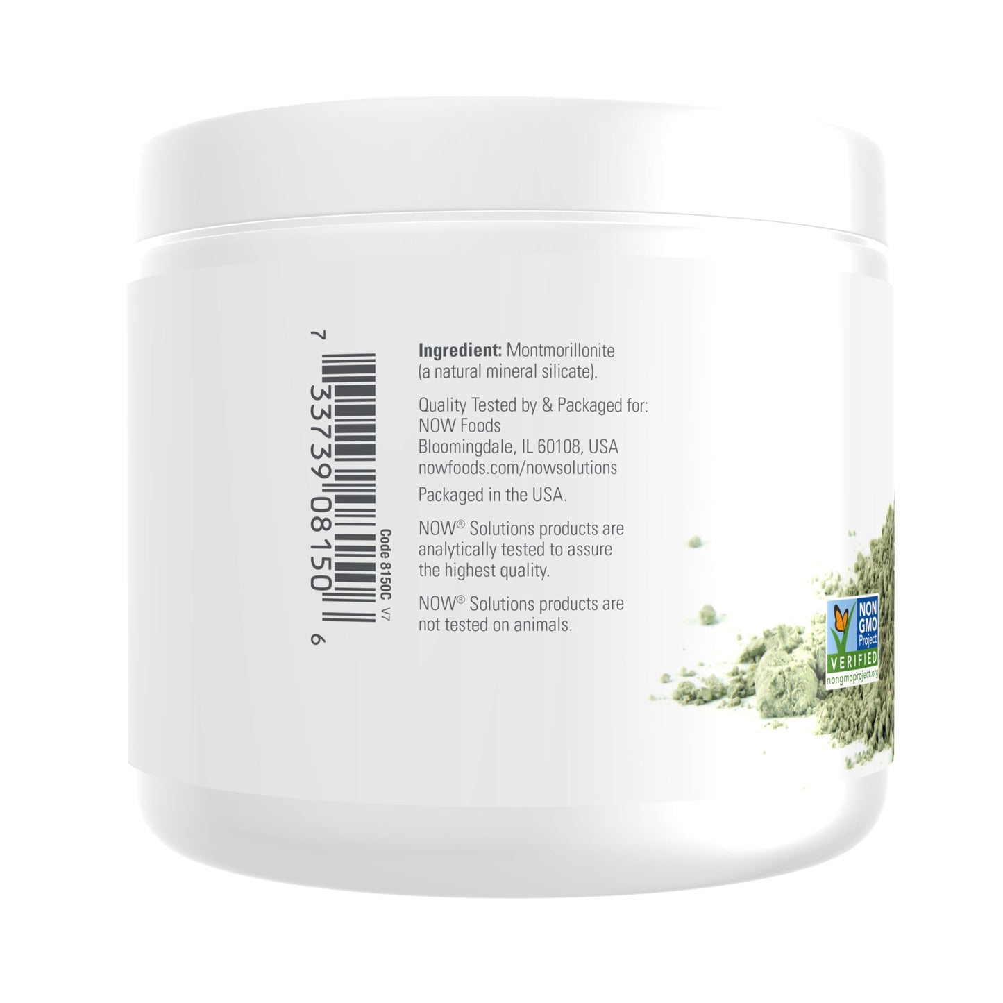 NOW Solutions, European Clay Powder, Pure Powder for a Detox Facial Cleansing Mask, 6-Ounce Beauty & Personal Care NOW Foods