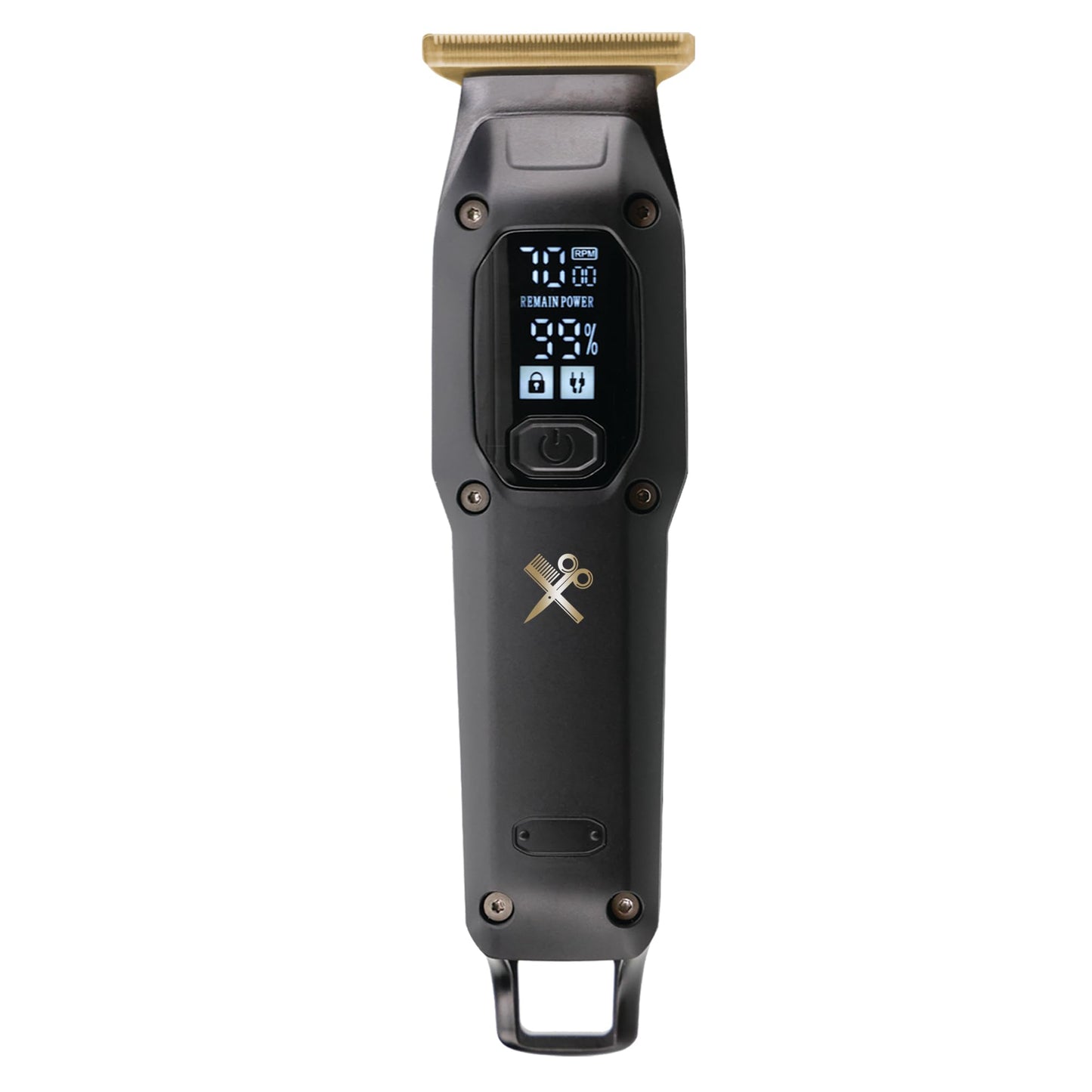 Cutting Edge T-Blade Trimmer for Men, Dual Speed with Turbo Boost T-Blade Trimmer with 6 Guide Combs, LED Display, Rechargeable 80 Minute Run-Time Beauty and Personal Care Cutting Edge