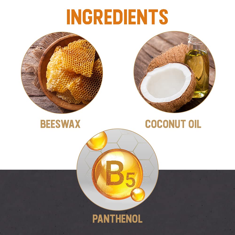Woody's 2-in-1 Beard Balm for Men - Beard Softener for Men and Style Wax, Conditioner & Moisturizer Natural Beeswax, 2 oz Beauty and Personal Care Woody's