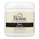 Rainbow Research Henna Hair Color & Conditioner - Black (Deep Ebony) 4 oz (113 grams) Jar Beauty & Personal Care Rainbow Research