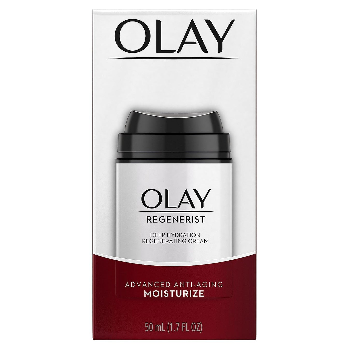 Olay Regenerist Deep Hydration Regenerating Cream Moisturizer, 1.7 fl oz Beauty & Personal Care Olay