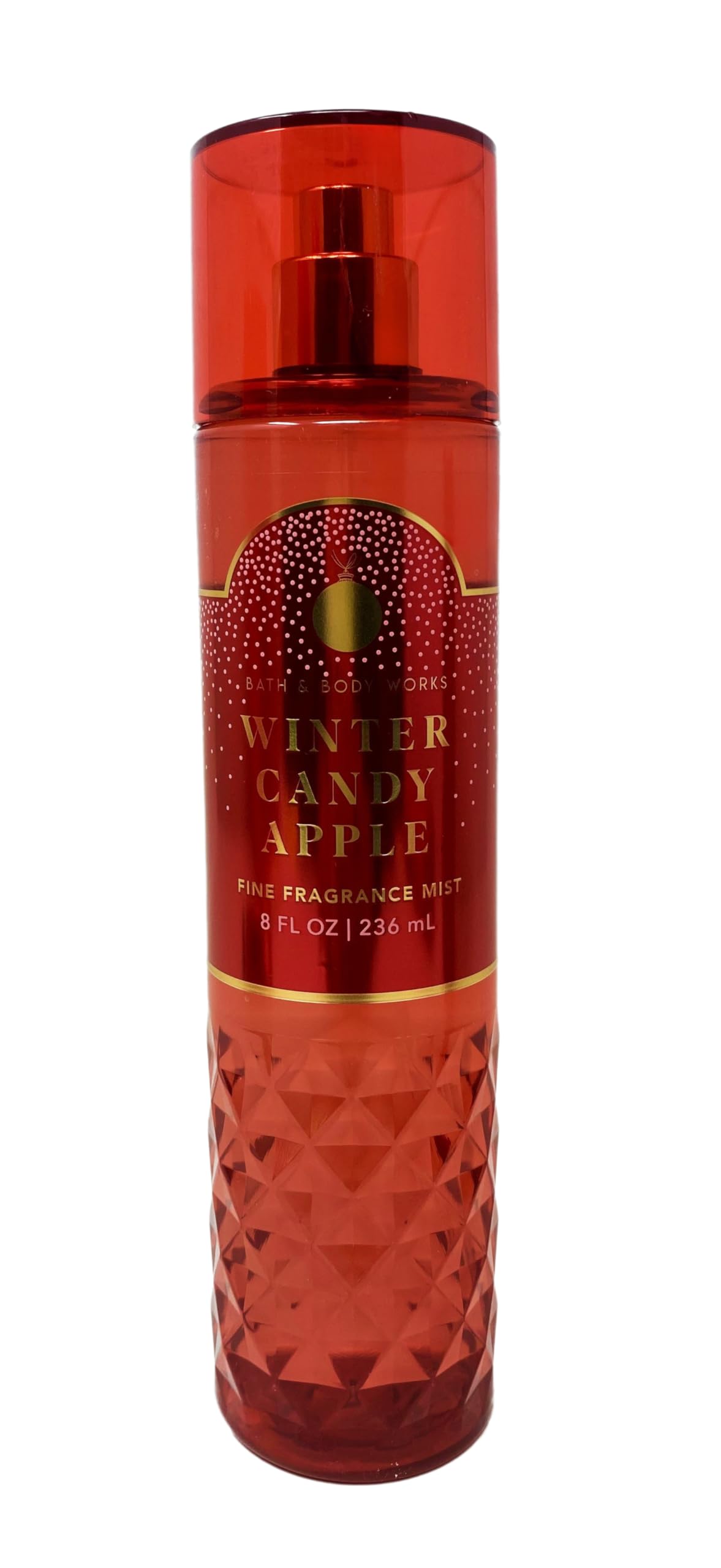 Bath & Body Works Winter Candy Apple Gift Bag Set - Fine Fragrance Mist, Body Cream, Body Wash and Hand Cream With a Himalayan Salts Springs Sample Beauty and Personal Care Bath & Body Works