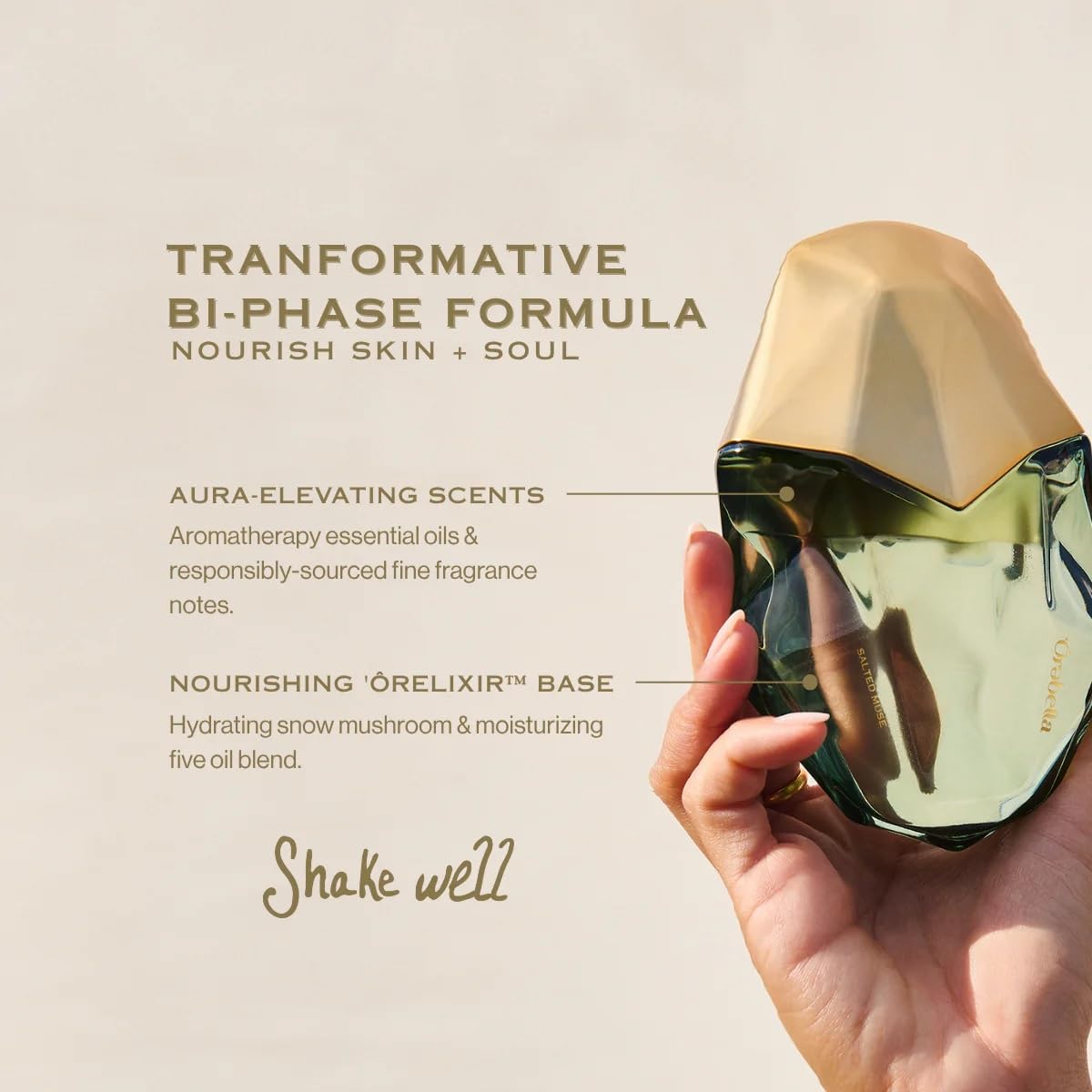 Orebella Salted Muse - Eau de Parfum Travel Size 10 ml (Woody Marine) Beauty & Personal Care Orebella