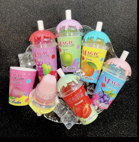 Magic your Life Fruit Flavored Smoothie Lip Balm Beauty and Personal Care Magic your Life