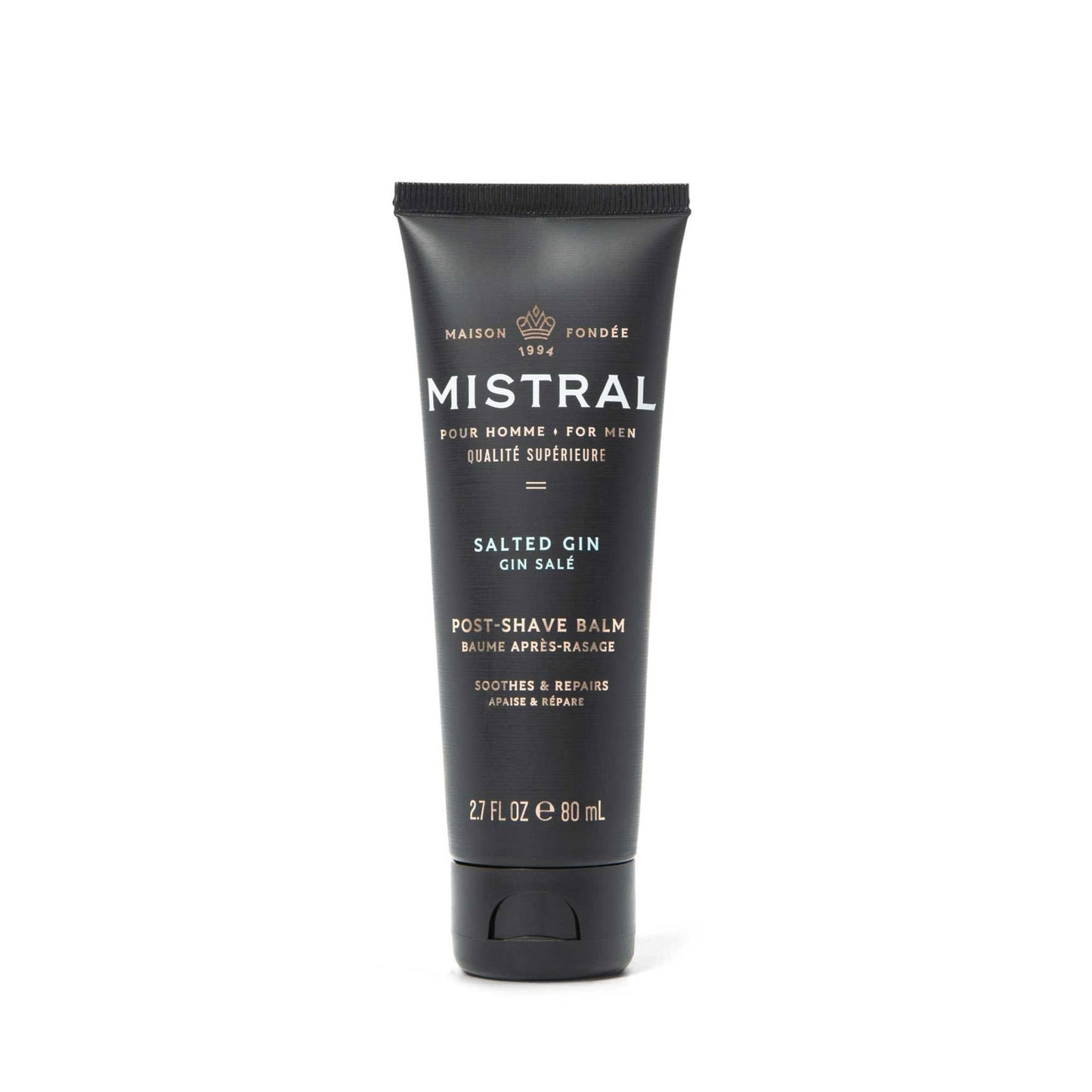 Mistral After Shave Balm, Salted Gin - 2.7 Fl Oz - Hydrating Aftershave for Men with Aloe & Jojoba Oil - Non-Greasy Post Shave Moisturizer, Soothes Beauty and Personal Care Mistral