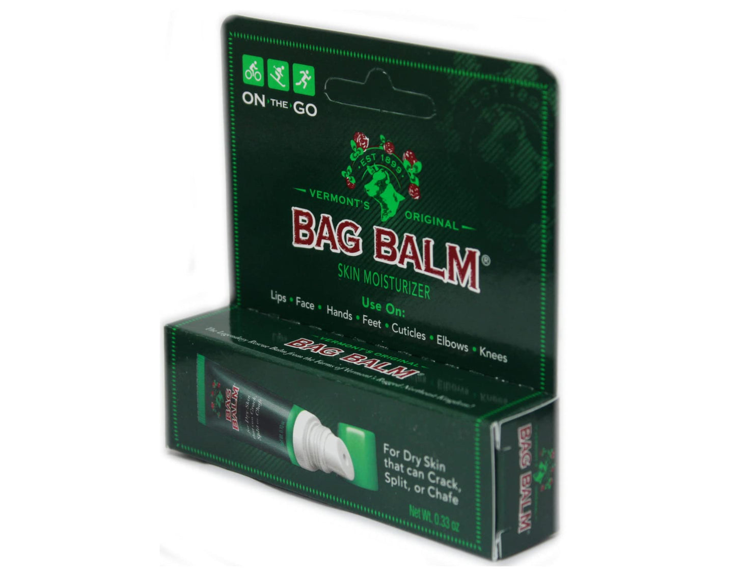 Bag Balm On-the-Go Tube, 0.33 oz Per Tube (7 Tubes) Beauty and Personal Care Bag Balm