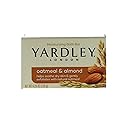 Yardley Oatmeal Almond Bath Bar 4oz - Pack of 6 Beauty & Personal Care Yardley