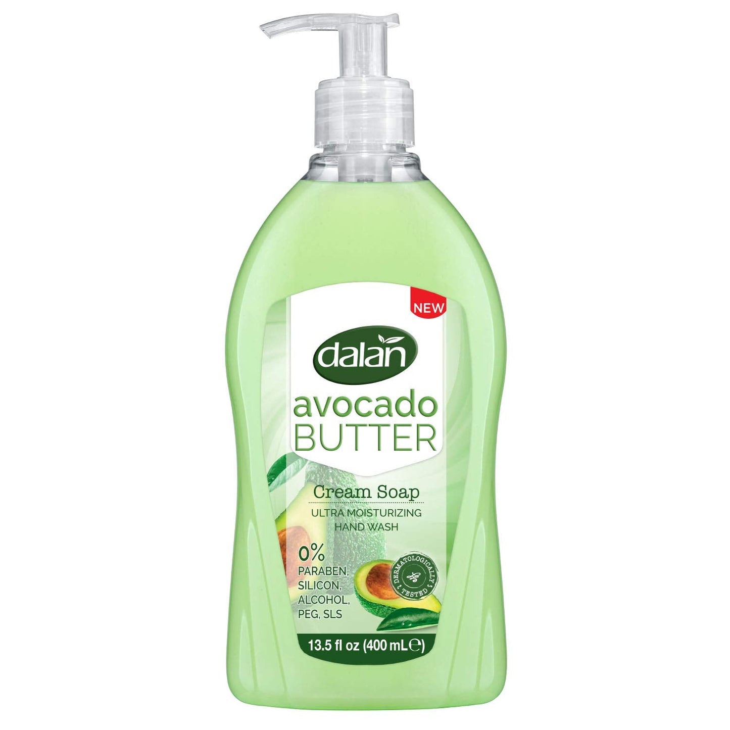 Dalan Avocado Butter Cream Ultra Moisturizing Liquid Hand Soap for Normal and Dry Hands Fresh Clean and Soft Feeling (13.5 Fl Oz / 400 mL (Pack of 1)) Beauty & Personal Care Dalan