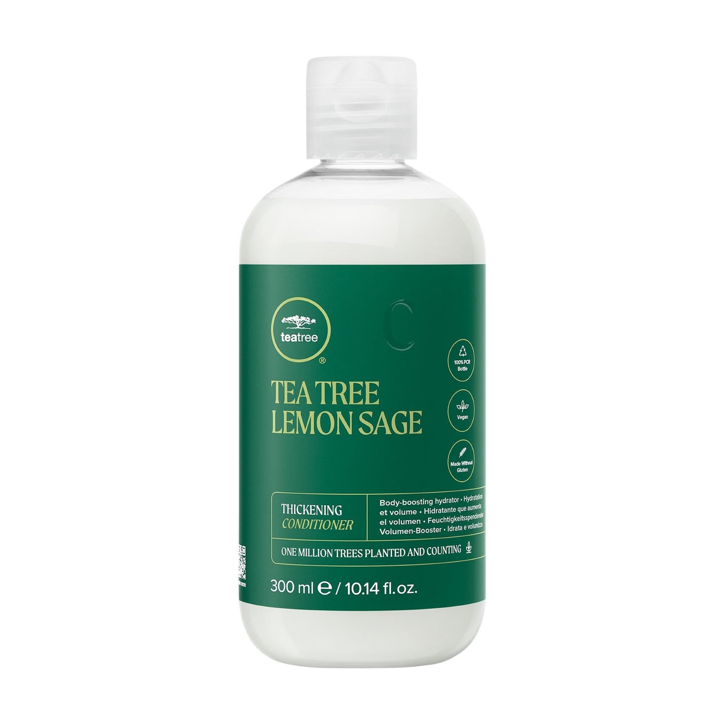 Tea Tree Lemon Sage Thickening Conditioner, Builds Body + Boosts Volume, For Fine Hair, 10.14 fl. oz. Beauty & Personal Care Tea Tree