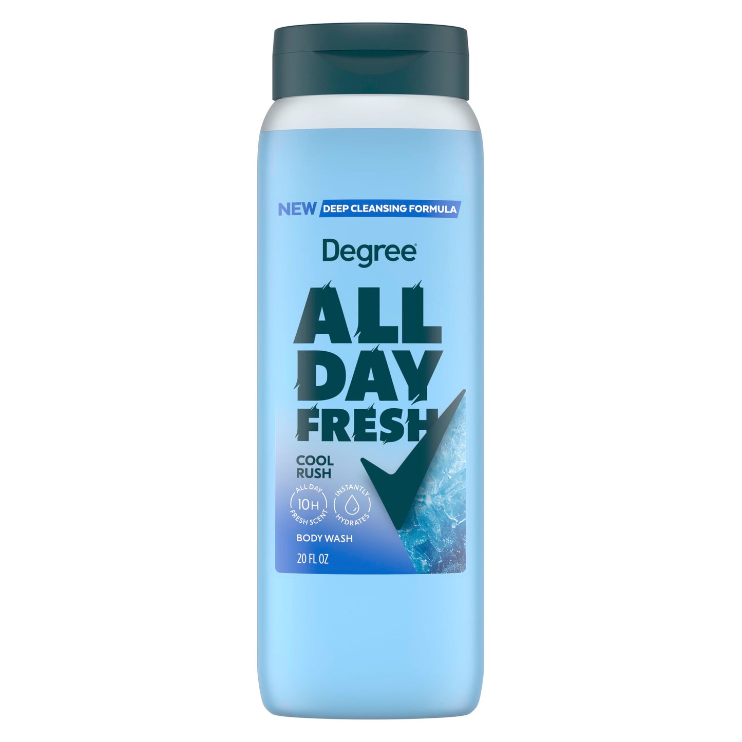 Degree All Day Fresh Body Wash Cool Rush Deep Cleansing 20 FO Beauty & Personal Care Degree