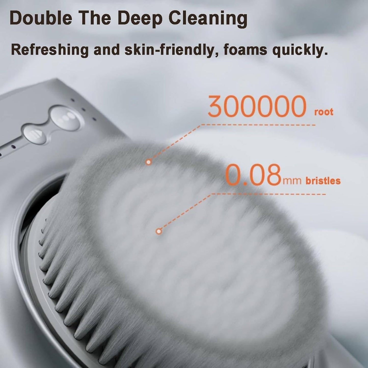 Wall Mounted Back Scrubber, Electric Back Exfoliating Bath Wash Pad, Electric Body Bath Brush 360° Rotation, 3-Speed Adjustment, for Deep Cleansing Beauty and Personal Care YEHOZZ