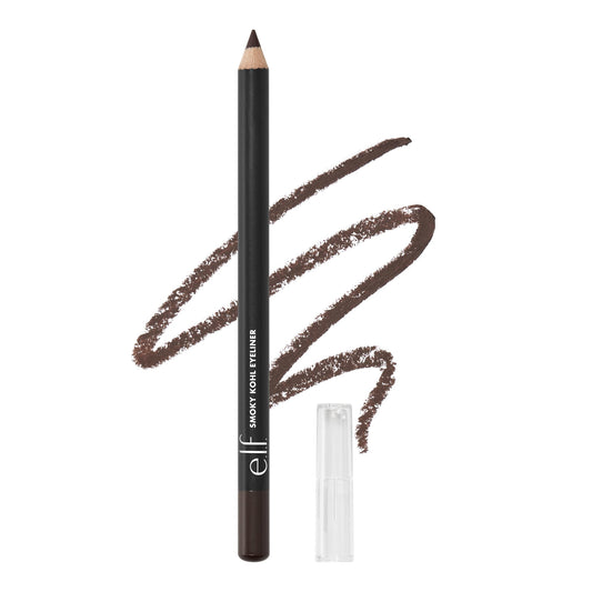 e.l.f. Smoky Kohl Eyeliner, Eye Pencil For Creating Long-Lasting, Bold, High-Pigmented Makeup Looks, Vegan & Cruelty-Free, French Roast Beauty & Personal Care e.l.f.