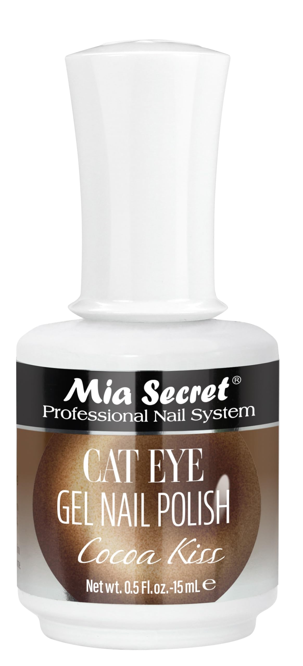 Mia Secret Gel Polish Cat Eyes MADE IN USA DIY or Salon (Cocoa Kiss, 0.5)