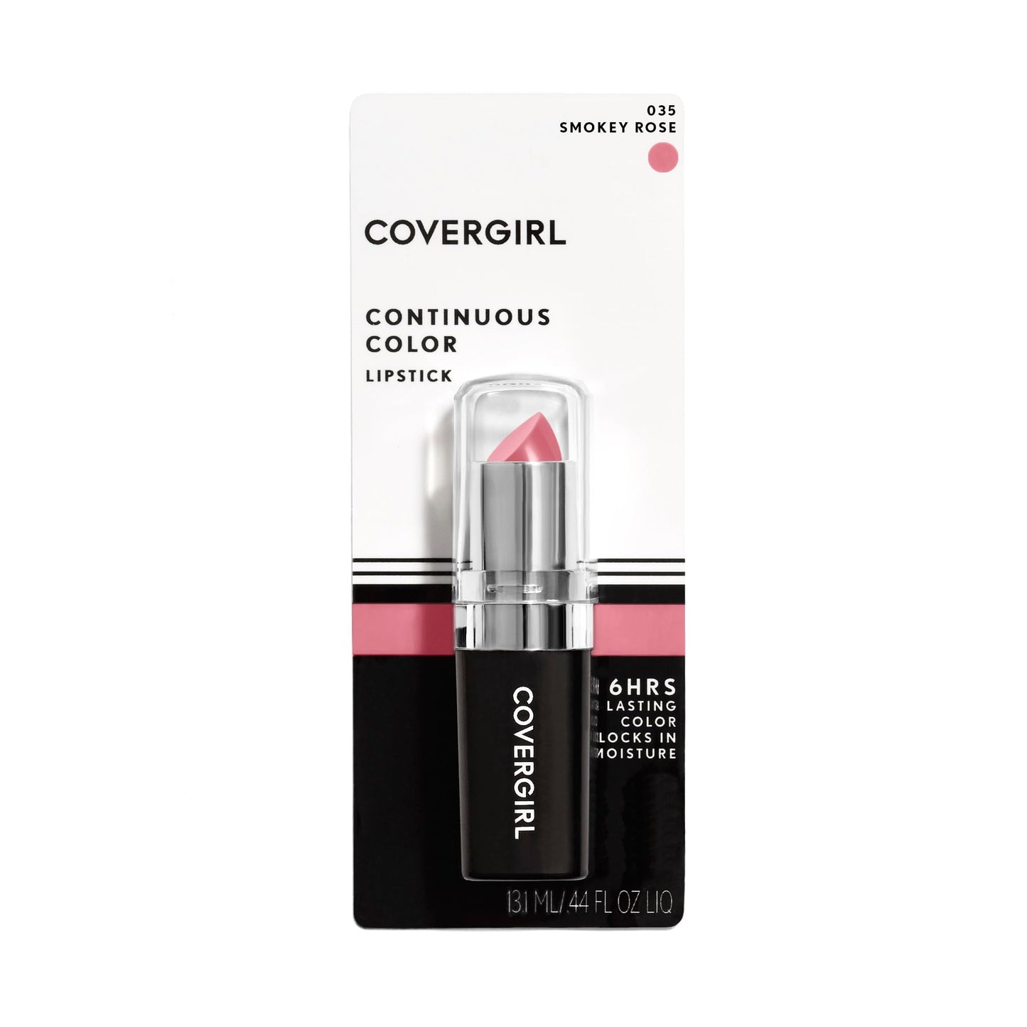 COVERGIRL Continuous Color Lipstick Smokey Rose 035, .13 oz (packaging may vary) Beauty & Personal Care COVERGIRL